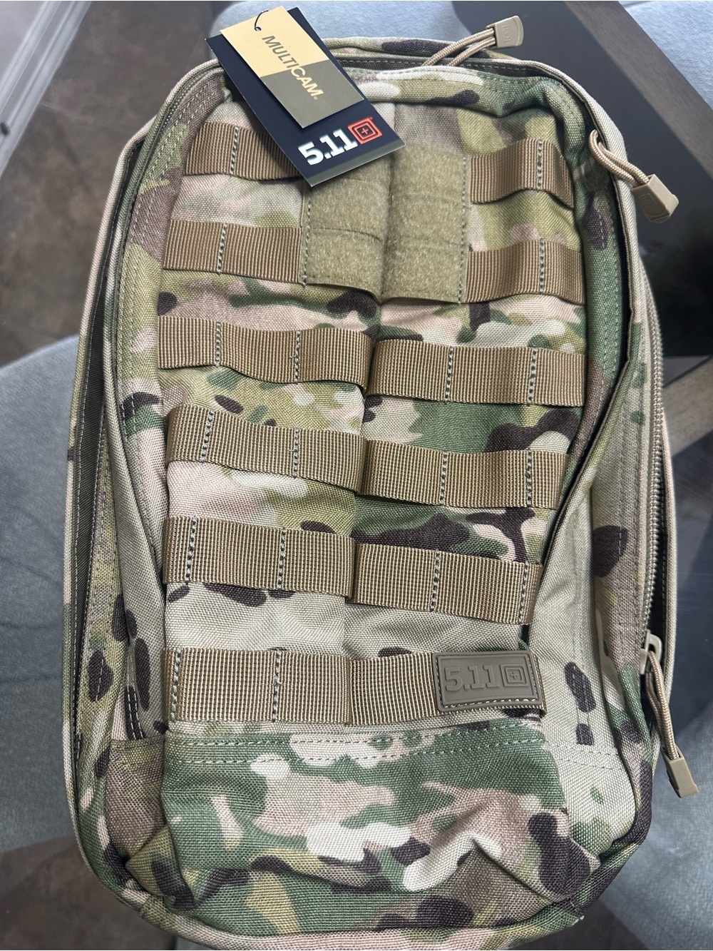 5.11 Tactical Multicam MOLLE Belt Pouch in Camo and Tan